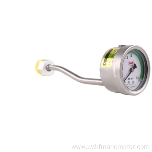 60mm Super durable high precision curved tube KM SF6 gas density meter